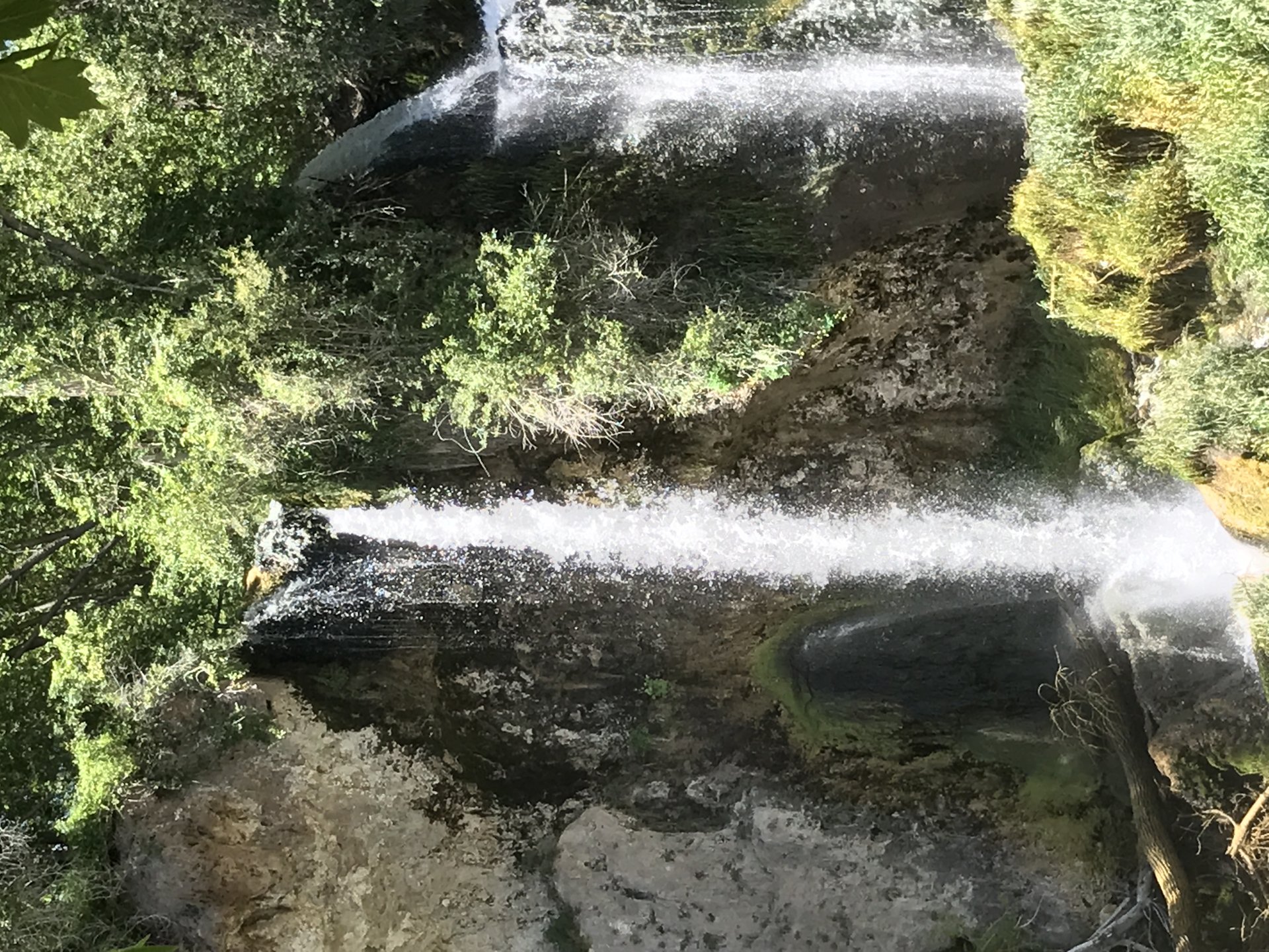 Rifle Falls State Park – Rifle Falls State Park Colorado during low run off